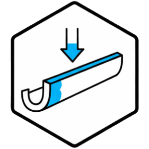 Gutter Installation Icon.