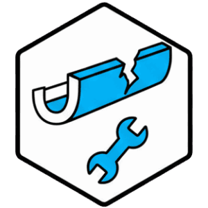 Gutter Repair Icon.