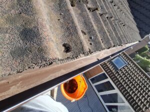 Full view of gutter cleaned in Penwortham.